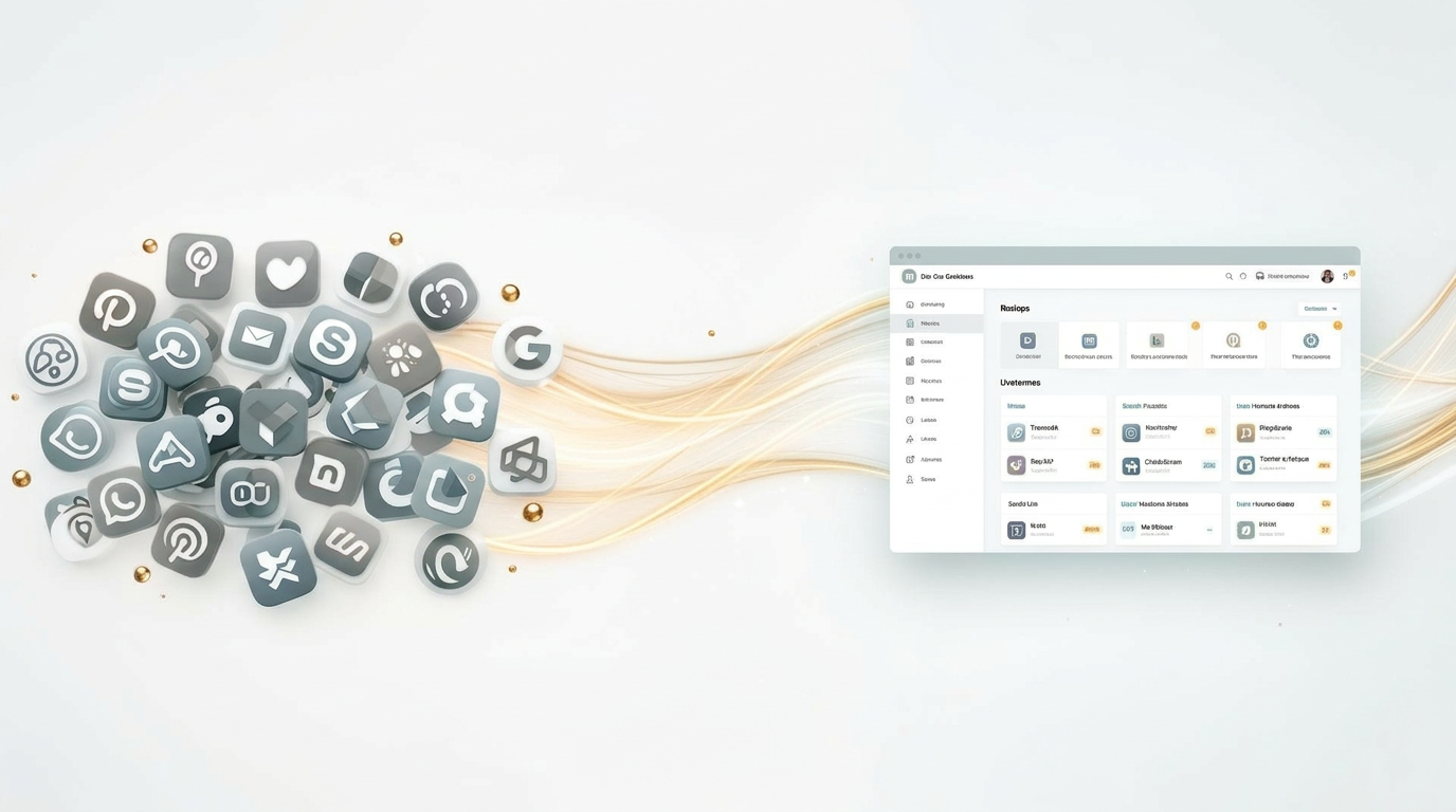 Migration von verstreuten Tools zu einem zentralen System